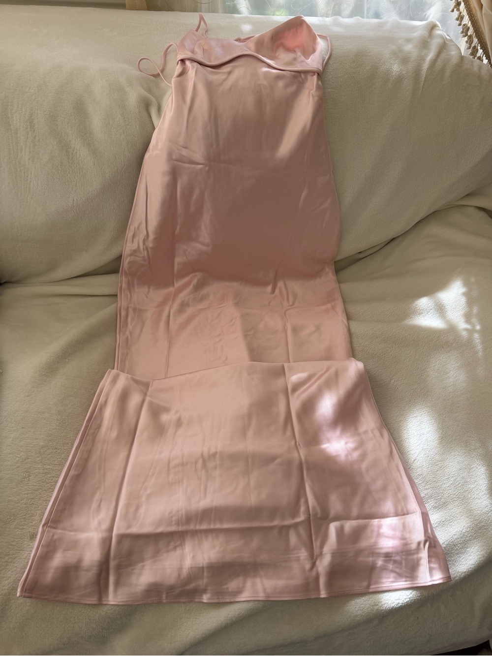 Malika Maxi Dress - Blush - Picture 6 of 7